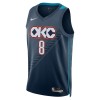 Oklahoma City Thunder Jalen Williams Nike 2025-26 City Edition Musta Miesten Pelipaidat Swingman